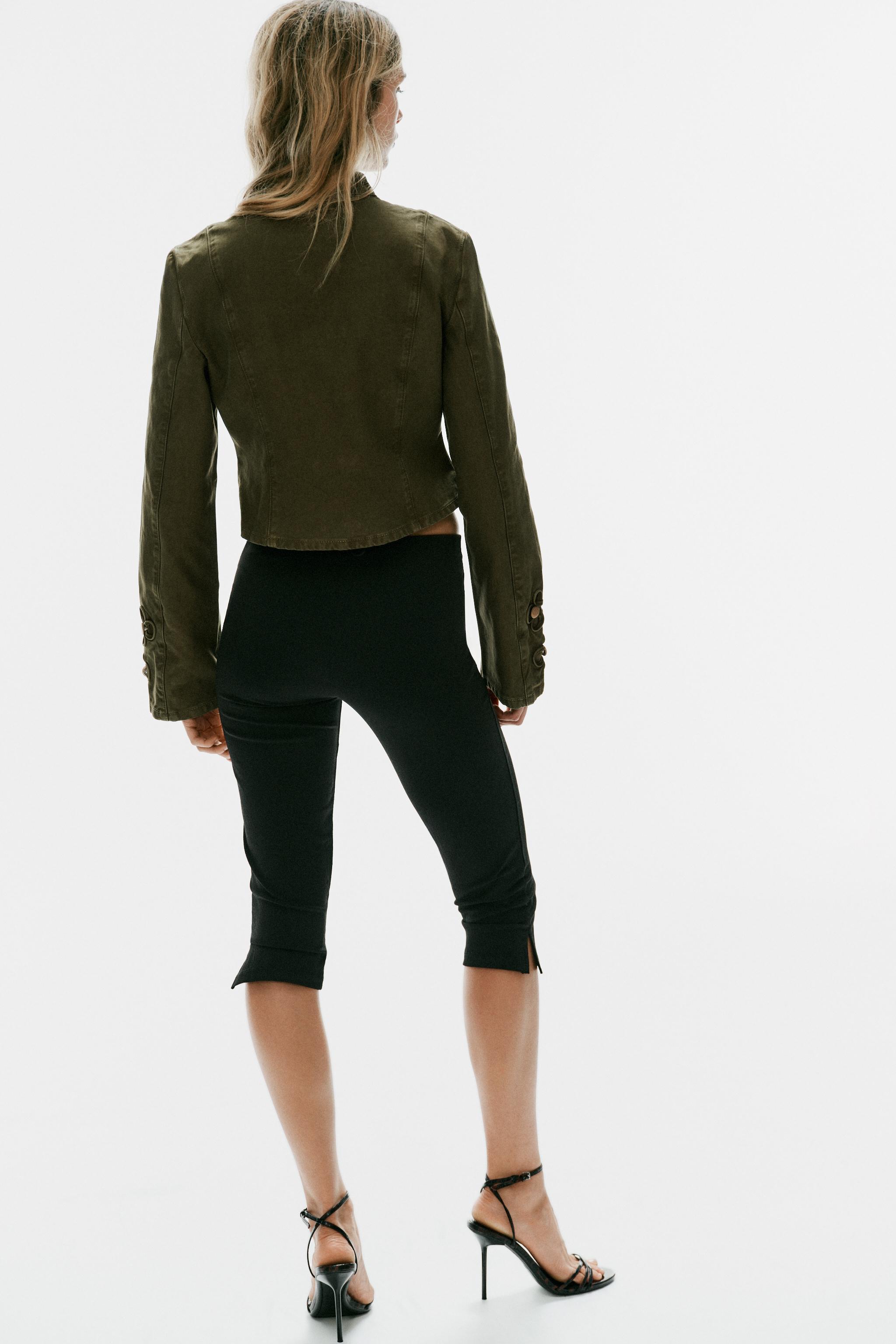 VESTE EN JEAN TRF À BOUTONS